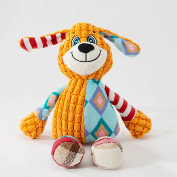 Interactive Plush Pet Toy – Squeaky Chew Toy for Dogs & Cats