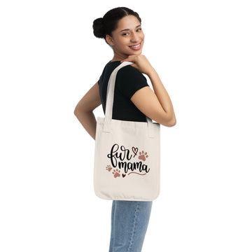 Fur Mama Organic Canvas Tote Bag - Perfect for Pet Lovers