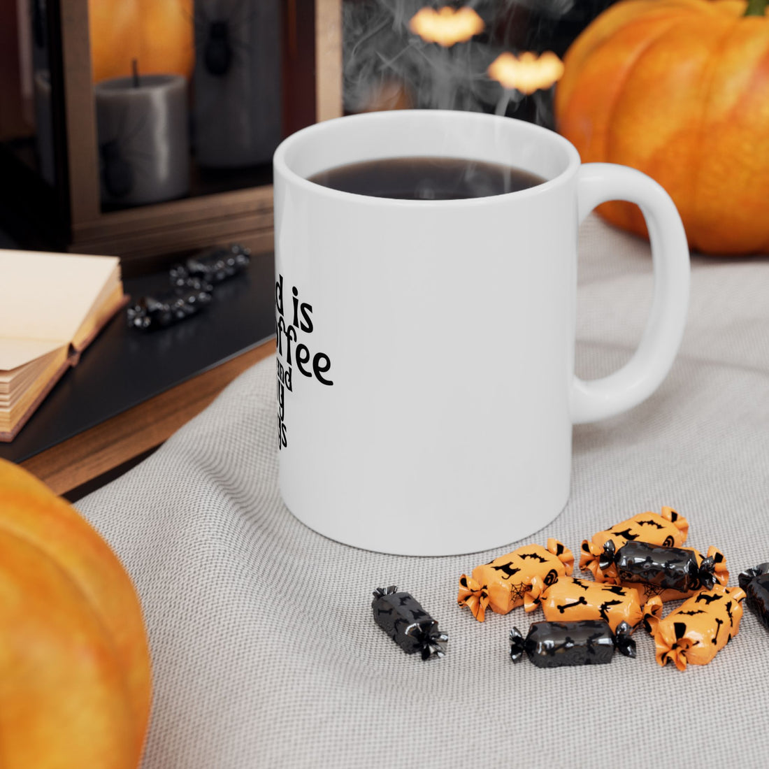 All I Need is Coffee and My Dogs Ceramic Mug - Perfect for Dog Lovers