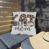 Cat Mom Outdoor Pillow - Cozy Decor for Cat Lovers