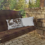 Cat Mom Outdoor Pillow - Cozy Decor for Cat Lovers