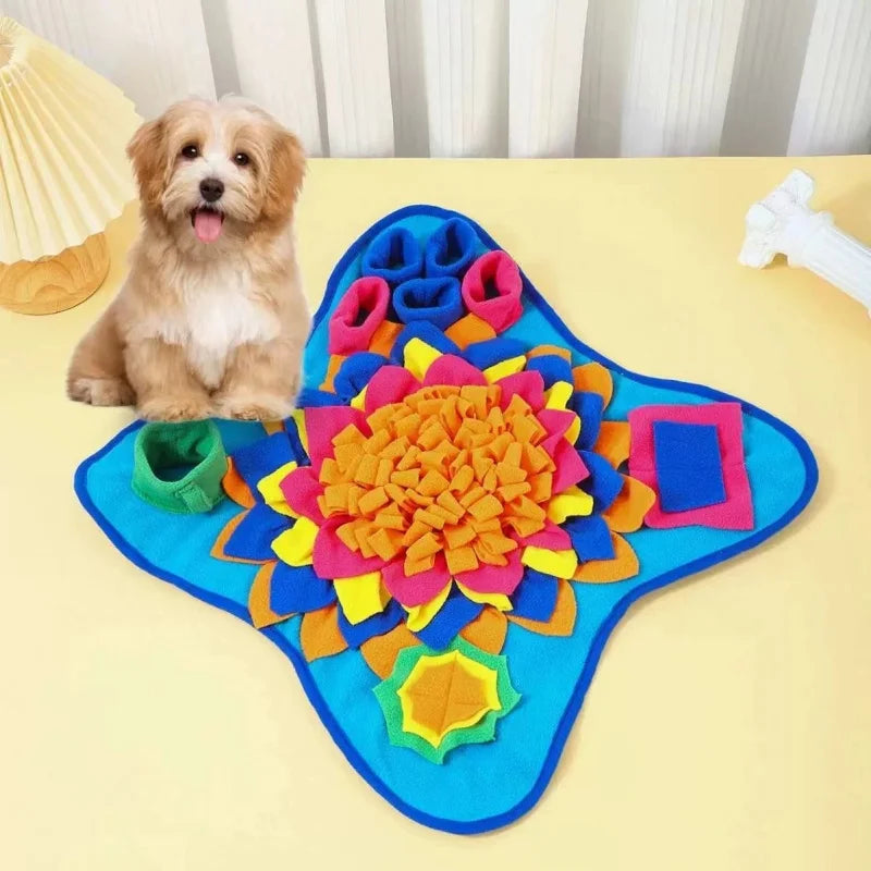 Dog Snuffle Mat – Stress Relief & Slow Feeder for Pets
